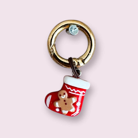 Christmas Stocking  Clip-on Charm