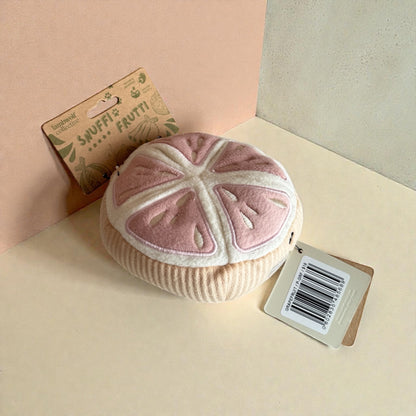 Grapefruit Enrichment Toy