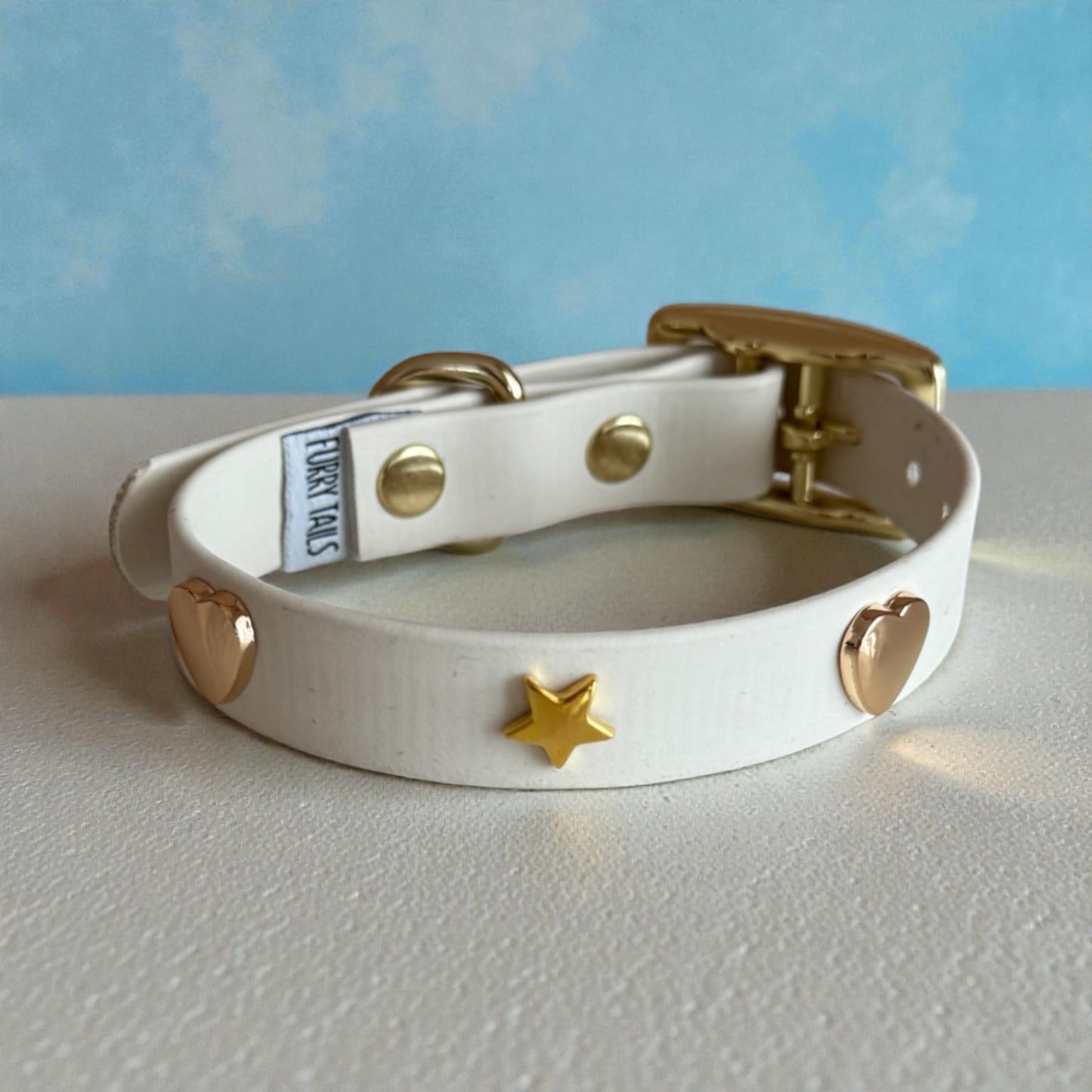 Biothane collar - Arctic Wolf